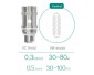 Resistencia EC Head (1 unidad) Melo/Melo2/Melo3/iJust2- Eleaf 