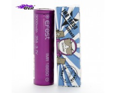 Bateria Efest Morada IMR 18650 35A V1 2900mAh (Sin Tetón)