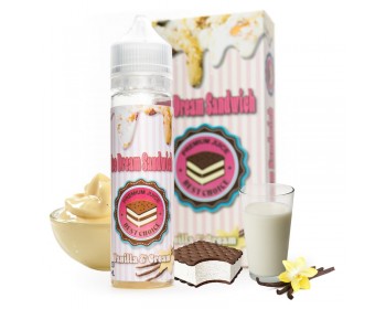Vanilla & Cream 0mg - Ice Dream Sandwich (50ml) TPD Vanilla & Cream 0mg - Ice Dream Sandwich (50ml) TPD