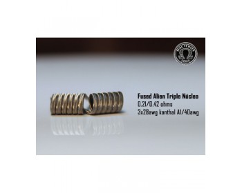 Alien Kanthal A1/N80 (Pack de 2 coils) - Bacterio Coils Alien Kanthal A1/N80 (Pack de 2 coils) - Bacterio Coils