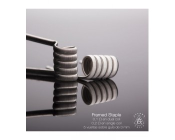Framed Staple 0.2/0.1 (Pack de 2 coils) - Aspano Coils Framed Staple 0.2/0.1 (Pack de 2 coils) - Aspano Coils