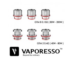 Resistencias Cascade GTM y GT - Vaporesso 