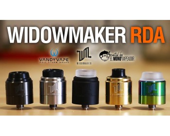 Widowmaker RDA - Vandy Vape & El Mono Vapeador Widowmaker RDA - Vandy Vape & El Mono Vapeador