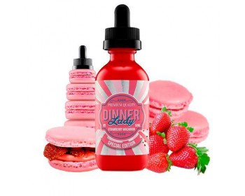 Strawberry Macaroon (50ml) - Dinner Lady Strawberry Macaroon (50ml) - Dinner Lady