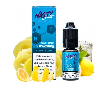 Slow Blow 10ml (10mg y 20mg sales de nicotina) - Nasty Juice Salt -  Boutique del Vapeo
