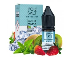 Pacha Mama Strawberry Kiwi Ice 10ml - Pod Salt Fusions