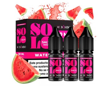 Watermelon 3x10ml - Solo Salts by Bombo