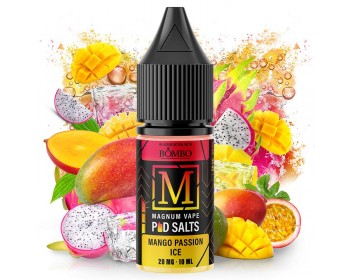 Mango Passion Ice 10ml - Magnum Vape Salts & Bombo