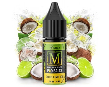Coco Lime Ice 10ml - Magnum Vape Salts & Bombo Coco Lime Ice 10ml - Magnum Vape Salts & Bombo