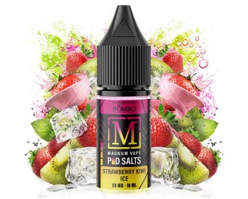 Strawberry Kiwi Ice 10ml - Magnum Vape Salts & Bombo