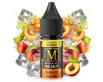 Peach Ice 10ml - Magnum Vape Salts & Bombo