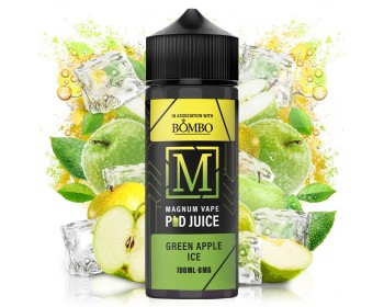 Green Apple Ice 100ml - Magnum Vape Pod Juice & Bombo