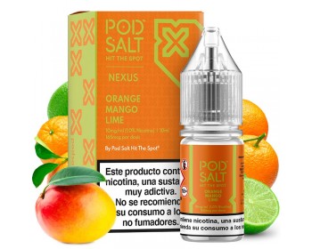 Orange Mango Lime 10ml - Nexus Nic Salt Orange Mango Lime 10ml - Nexus Nic Salt