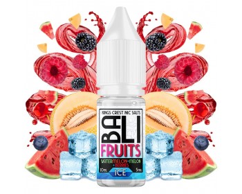 Watermelon + Melon + Berries Ice 10ml - Bali Fruits Salts by Kings Crest