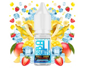 Mango + Banana + Strawberry + Super Ice 10ml - Bali Fruits Salts by Kings Crest Mango + Banana + Strawberry + Super Ice 10ml - Bali Fruits Salts by Kings Crest
