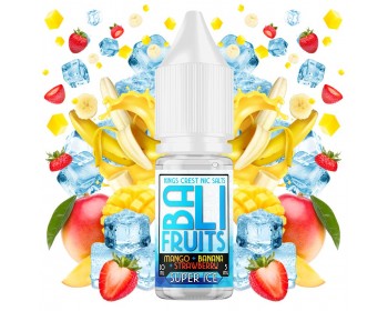 Mango + Banana + Strawberry + Super Ice 10ml - Bali Fruits Salts by Kings Crest