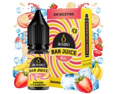 Banana Strawberry Ice 10ml - Bar Juice by Bombo