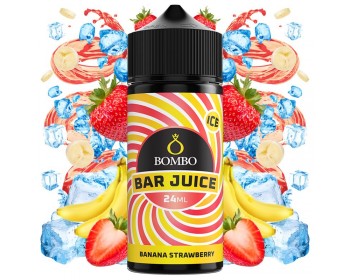 Aroma Banana Strawberry Ice 24ml (Longfill) - Bombo Bar Juice
